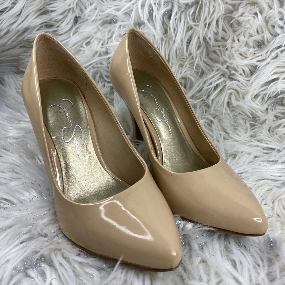 Jessica Simpson Beige Nude Heels